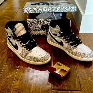 Jordan 1 - Elephant Print- worn once, like new.